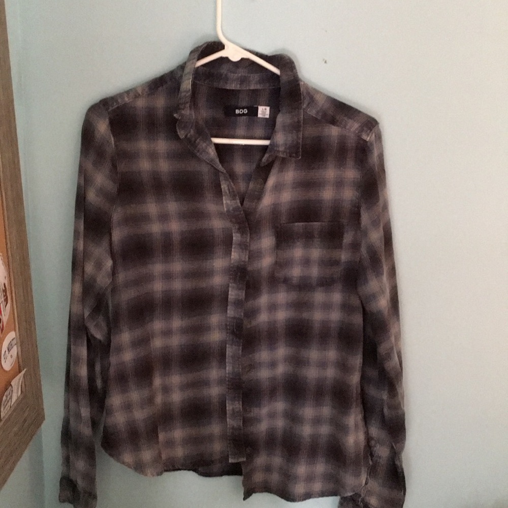 URBAN OUTFITTERS BDG flannel button up shirt